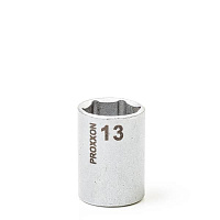 1/4" торцевая головка шестигранник, 13 мм Proxxon (23728)